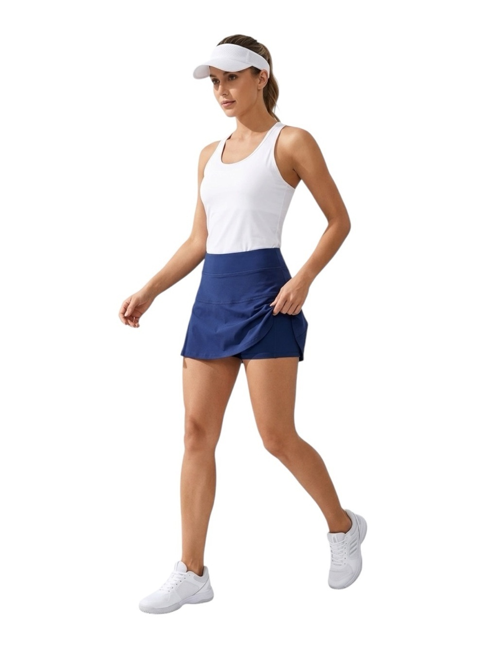Chaps Sport Navy Skort Women’s Size 4 Athletic Golf Tennis Skirt